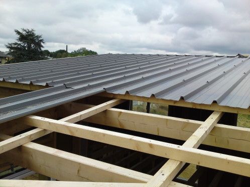 plancher toiture bac acier
